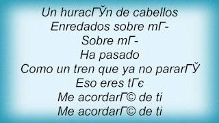 Eros Ramazzotti - Huracan Meri Lyrics