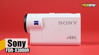 Sony FDR-X3000R - відео 1