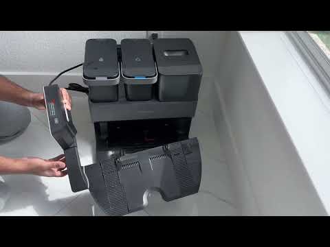 Remove odor from Roborock mop pad - V7 Max empty wash fill dock dryer module
