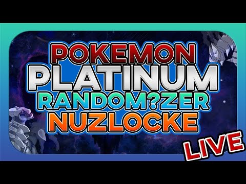 Pokemon Platinum Randomizer Nuzlocke Live Episode 1!!