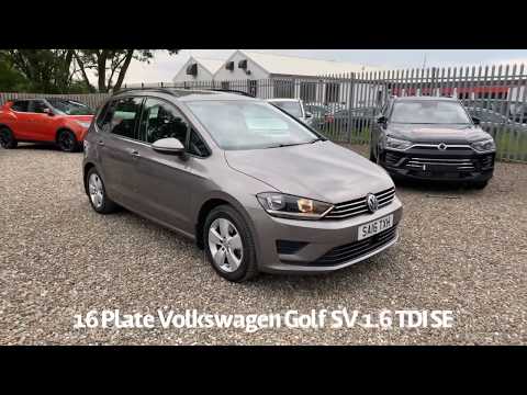 16 Plate Volkswagen Golf SV 1.6 TDI SE