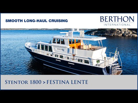 Stentor 1800 “FESTINA LENTE” Yacht for Sale | Smooth Long-Haul Cruising | Tour with Kim Silfving