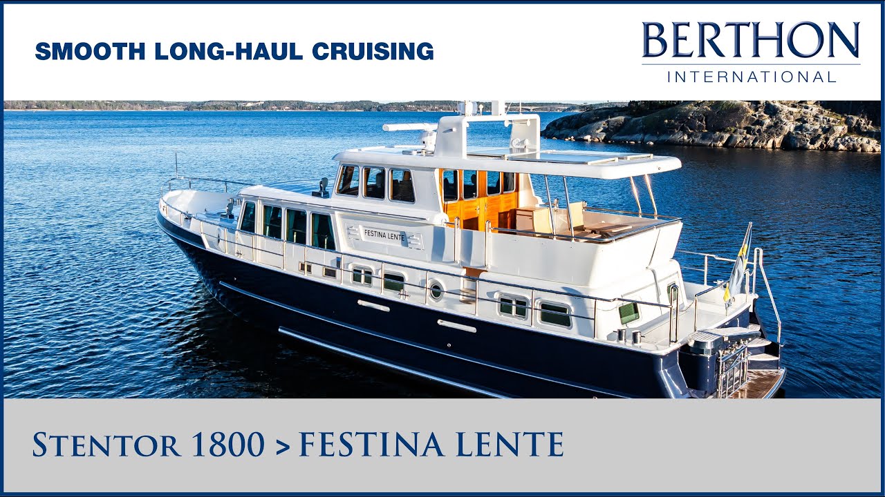 [OFF MARKET] Stentor 1800 “FESTINA LENTE” Yacht for Sale | Smooth Cruising | Tour with Kim Silfving