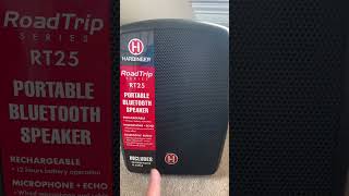 Video thumbnail for Harbinger RT25 Portable Speaker with Mic Review for Practice or Living Room Karaoke Machine [2023] by Musician Interviews