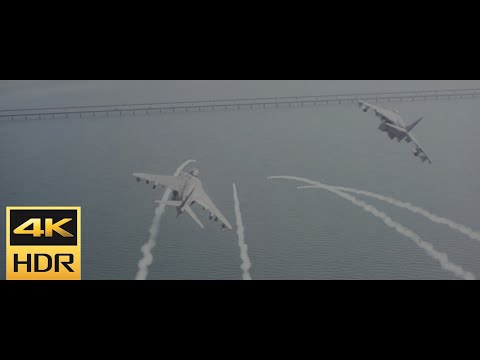 True Lies (1994) - Harrier Jets Bomb the Bridge