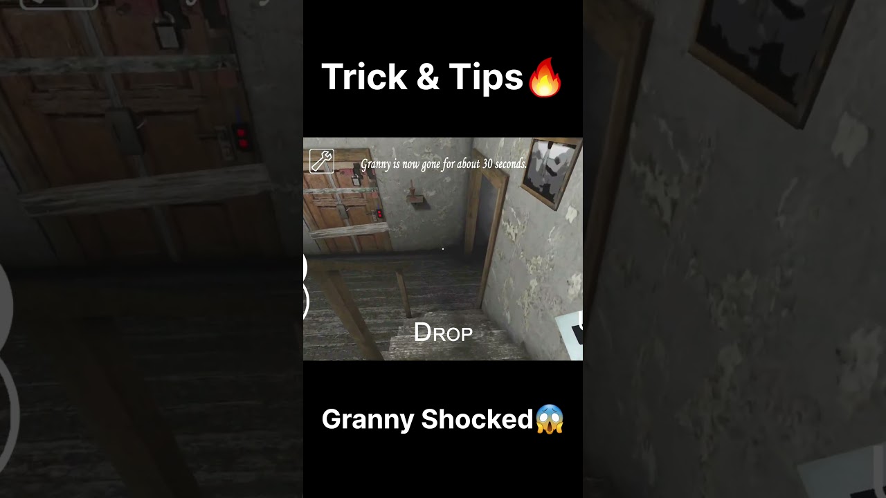 Granny Shocked bug #granny #shorts