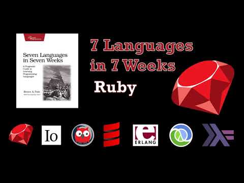 Seven Languages in Seven Weeks: Chapter 2 - Ruby