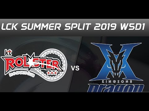 KT Rolster vs King-Zone | LCK Summer 2019 W5G2 | FULL GAME