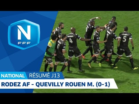 J13: Rodez Aveyron F. - Quevilly Rouen Métropole (0-1), le résumé I National FFF 2018-2019