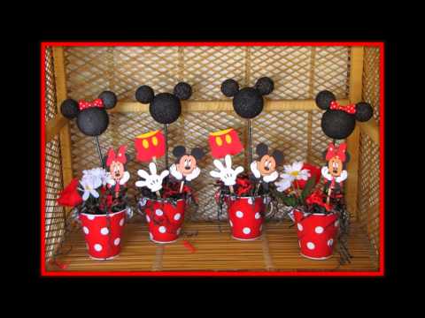 Mickey mouse baby shower decorations ideas