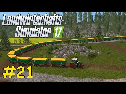 Let's Play LS17 Forstwirtschaft Teil 21 - MIT DER XXL ANHÄNGER SCHLANGE HÄNGENGEBLIEBEN | Liongamer1