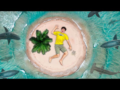 SOBREVIVI 24 HORAS EM UMA ILHA ABANDONADA!