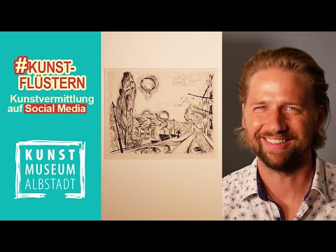 #Kunstflüstern 7: „Eine Kaltnadelradierung von Max Beckmann“ mit Dr. Kai Hohenfeld