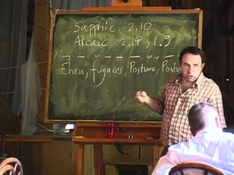 Lecture Episodes - Sapphics And Alcaics