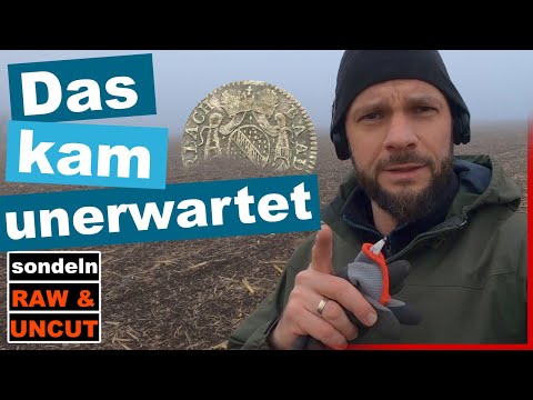 280 JAHRE alte Silbermünze R&U #32 - sondeln mit Lechsonde - metaldetecting