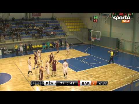 SportoTV.lt: BBL „Pieno žvaigždės" - „Barons/Kvartals" 2014-02-08