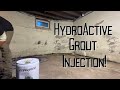 Basic Crack Injection for a Wet Basement - Bigfoot Waterproofing