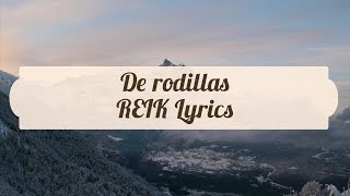 De rodillas - Reik (Lyrics)