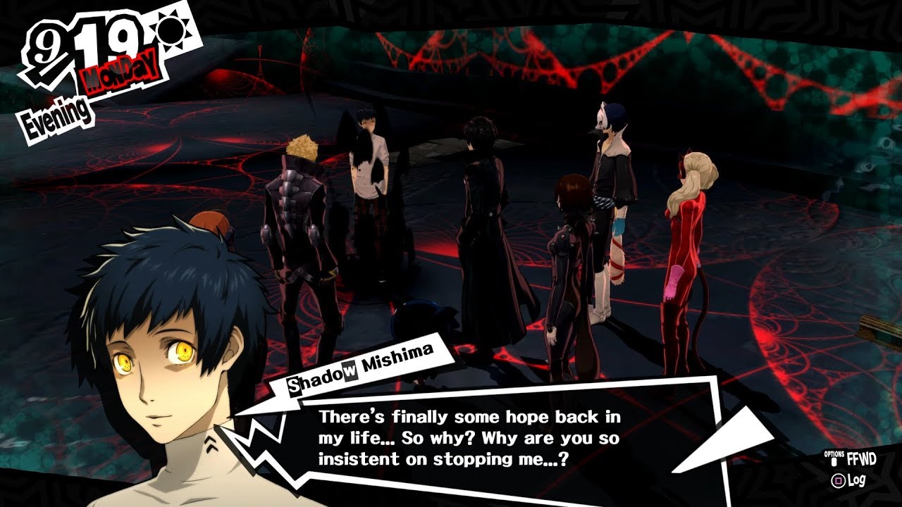 Persona 5 -   Mishima Need to Chill Out! Shadow Mishima Scene! HQ