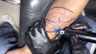 Albatross tattoo | arm tattoo | birds tattoo | #albatross #tattoo #birds
