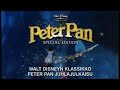 Peter Pan Juhlajulkaisu Peter Pan Special Edition Disney DVD Promo Finnish Suomi