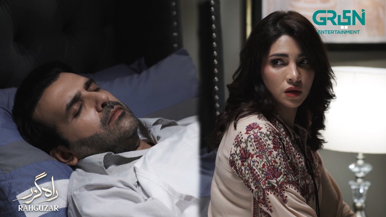 Meri Neend Haram Kar Ke Khud So Raha Hai | Rahguzar | Hira Mani - Mohib Mirza | Green TV