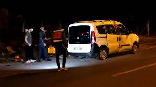 Ehliyetsiz Ve Alkollü Sürücü Canından Oldu: 1 Ölü 1 Yaralı