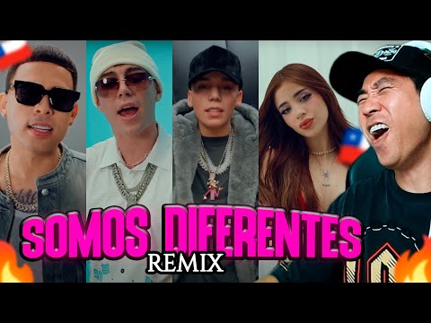 Coreano Loco reacciona a Somos Diferentes Remix 🇨🇱🔥 Nickoog Clk, Jere Klein, Katteyes, Juanka