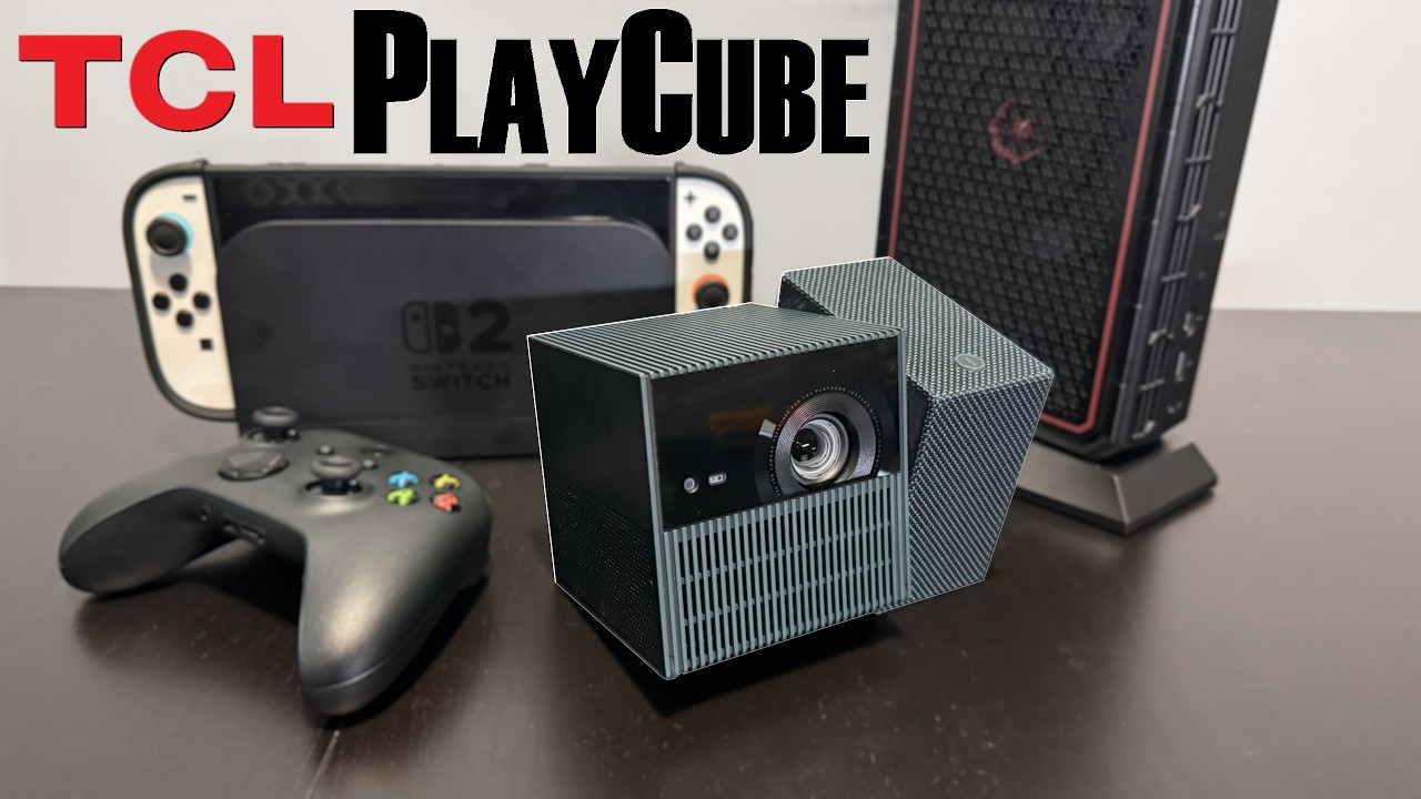 The PINNACLE of Mini Projectors – TCL PlayCube 🧊