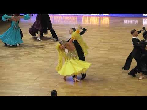Aleksey Bessonov - Sarah Sofie Barjabin, EST | WDSF World Open, Adults, ST (#AmberCouple2025)