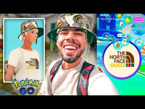 FUI NA GUCCI GANHAR ROUPAS DE GRAÇA *promoção pokemon go* | Cris |