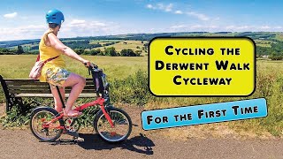 Summer folding bike ride - Consett to Swalwell