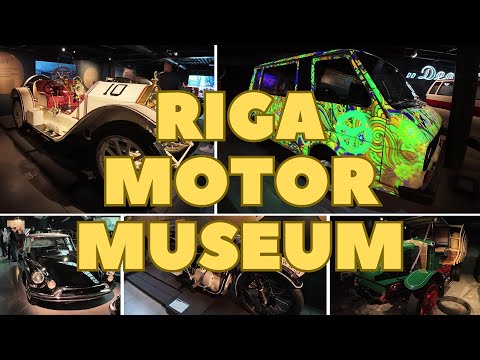 Riga motor museum | The biggest antique vehicle museum in the Baltic countries #riga #latvia #museum