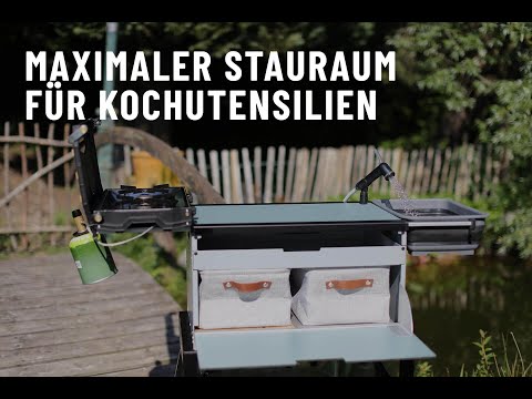 KOCH'INZL Mobile Outdoor Camping Küche für PKW, Dach- / Vorzelte oder Caravan