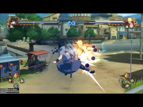 Sasuke air combo