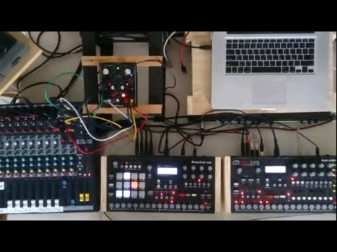 Live Techno with Elektron Analog Four & Rytm