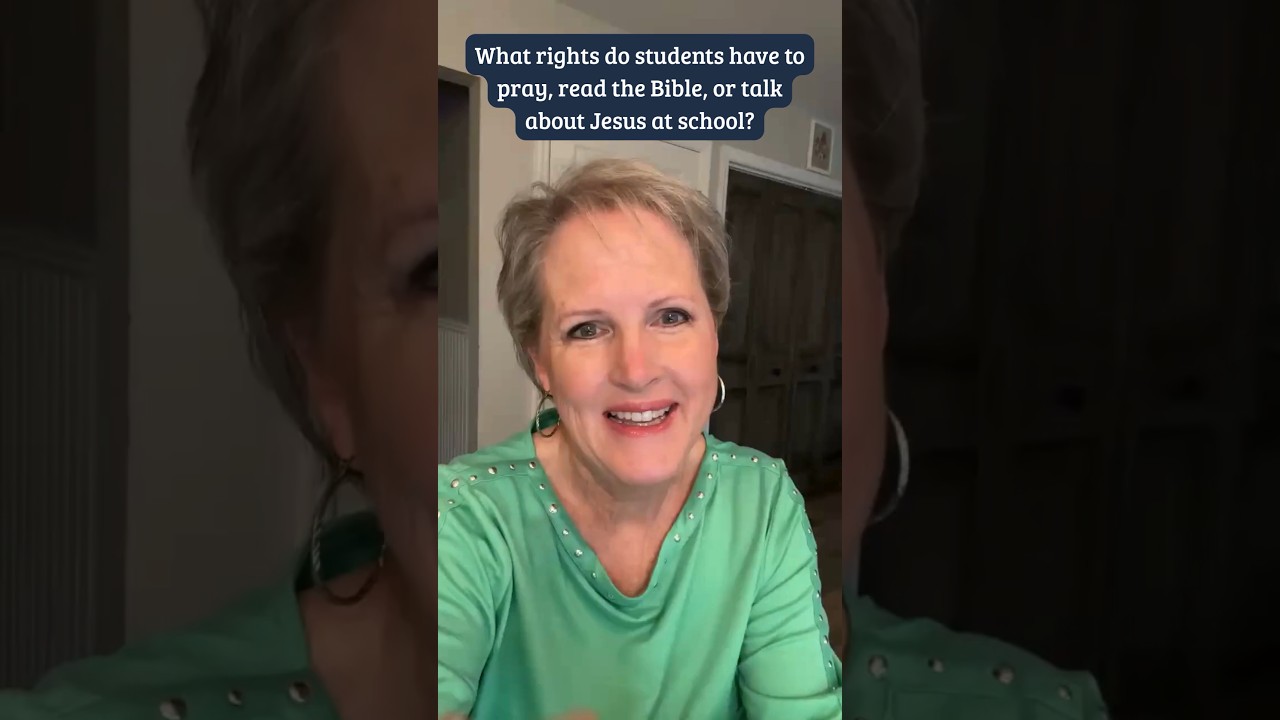 What rights do students have to pray, read the Bible, or talk about Jesus at school?