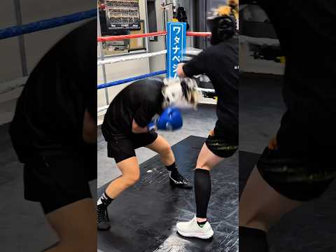 試合3週間前のスパーリング