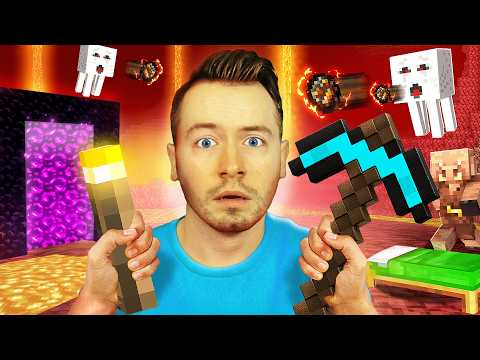 ICH bin das ERSTE Mal im NETHER in MINECRAFT!🔥💀 (Part 2)