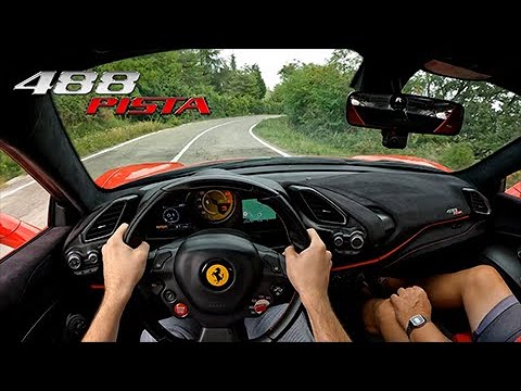 Ferrari 488 Pista - Test Drive through Maranello's Hills (4K POV) - ABSOLUTE 721 HP MONSTER