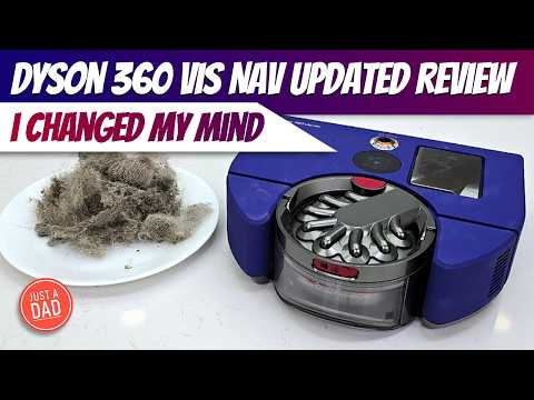 I Changed My Mind!  Dyson 360 Vis Nav Robot Vacuum is Amazing!  They Updated The Firmware!!!
