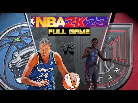 MINNESOTA LYNX vs ATLANTA DREAM | WNBA 2K23 Full Game Hall of Fame Simulation