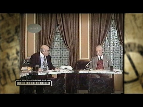 Magia seratelor muzicale Iosif Sava cu Costantin Bălăceanu Stolnici (@TVR Cultural)