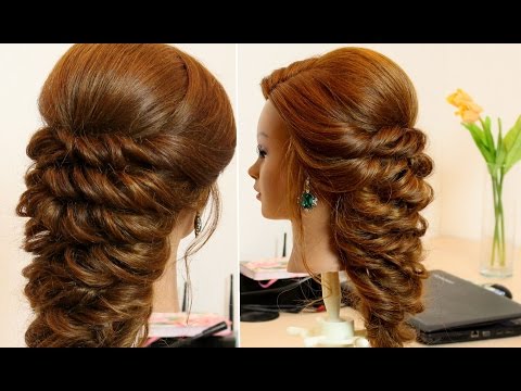 Easy hairstyle for long hair tutorial