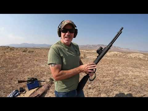 Test Fire and First Impressions of the Rossi R92 Triple Black Lever Action Rifle in 44 Rem Mag