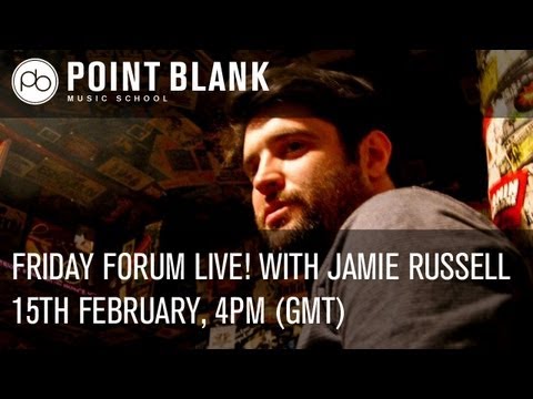 Q&A on Running a Label: Friday Forum Live with Jamie Russell (Hypercolour) - 15.02.13