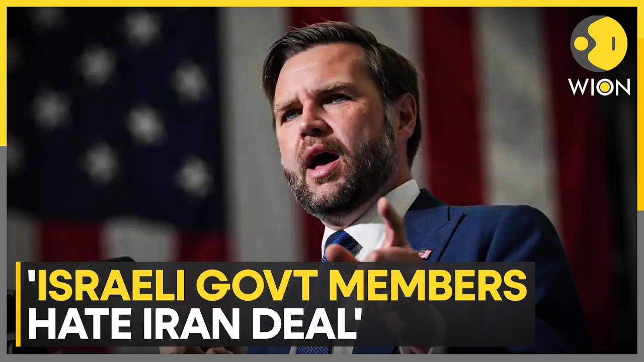 JD Vance Says Israeli Officials Seek To Shape US Opinion | WION News