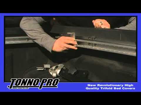 TonnoPro Pickup Tonneau Covers Utility Track Installation