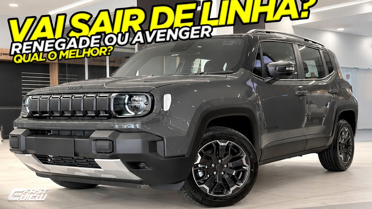 NOVO RENEGADE ALTITUDE 2027 OU AVENGER POR R$124 MIL? A JEEP PODE TER DADO UM TIRO NO PRÓPRIO PÉ!