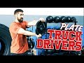 Overcome WEAK Shoulders by doing Plate Truck Drivers!